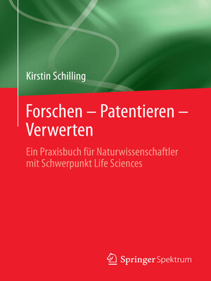 cover image of Forschen – Patentieren – Verwerten